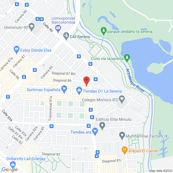 Mapa de Chm Constructores Asociados Ltda.