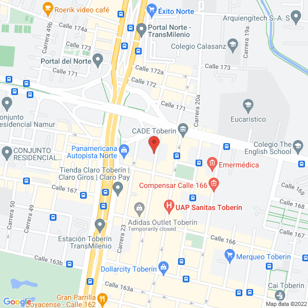 Mapa de Global Education Network Sas