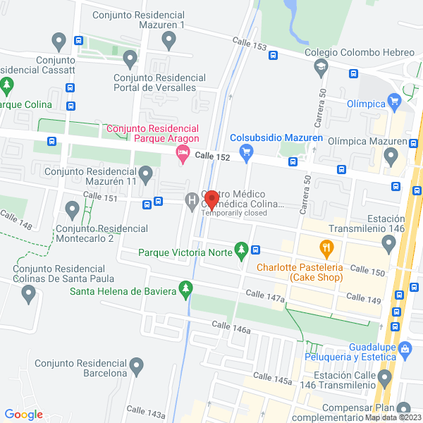 Mapa de Hidro-Ríos Ltda.