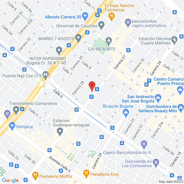 Mapa de Hierros Campiña Ltda.