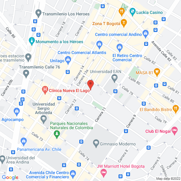 Mapa de High Tech Solutions Ltda