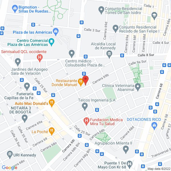 Mapa de Citricampo