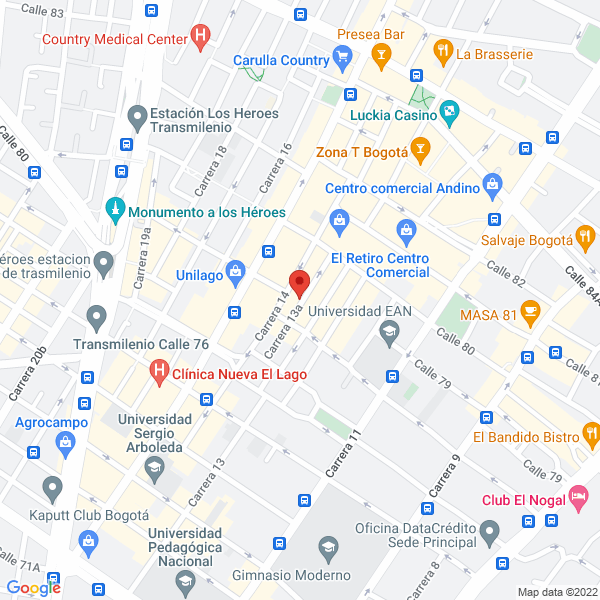 Mapa de Citydeli Gourmet