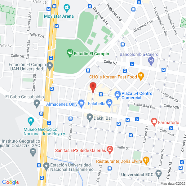 Mapa de Hojaldres Colombia Y O Ernesto Garnica