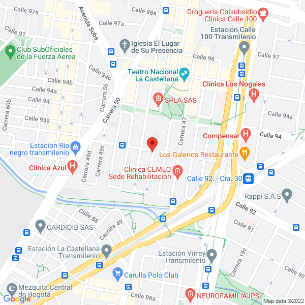 Mapa de Hope Ltda.