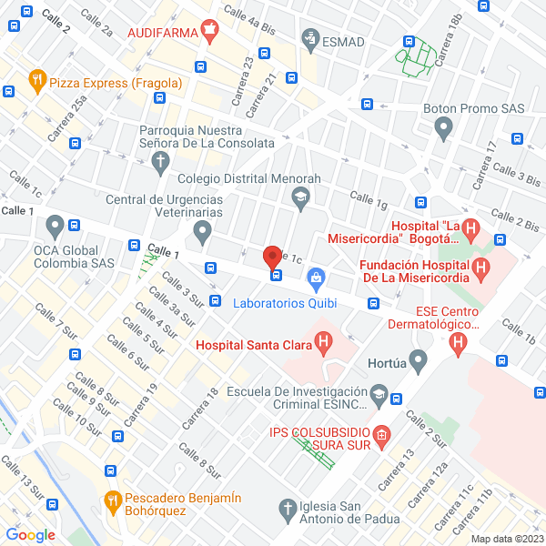Mapa de Importadora Kim Sun Ltda.