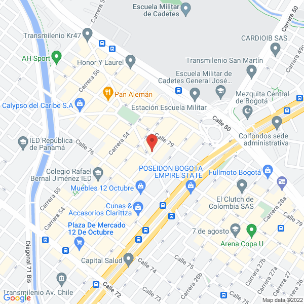 Mapa de Importadora Marso Ltda