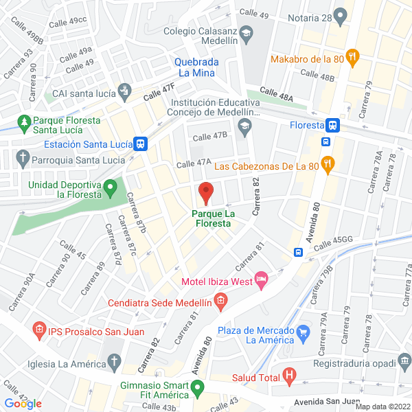 Mapa de Importatil