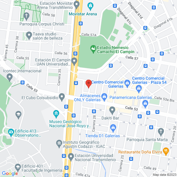 Mapa de Imprecomp Ltda.