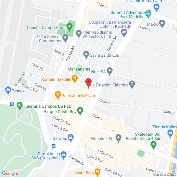 Mapa de Industrias Car-Mej