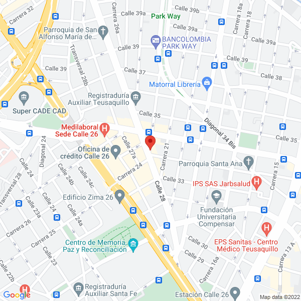 Mapa de Centro Integral De Belleza Sebastián
