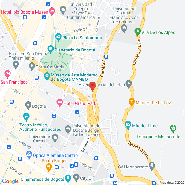 Mapa de Centro Nacional De Agua