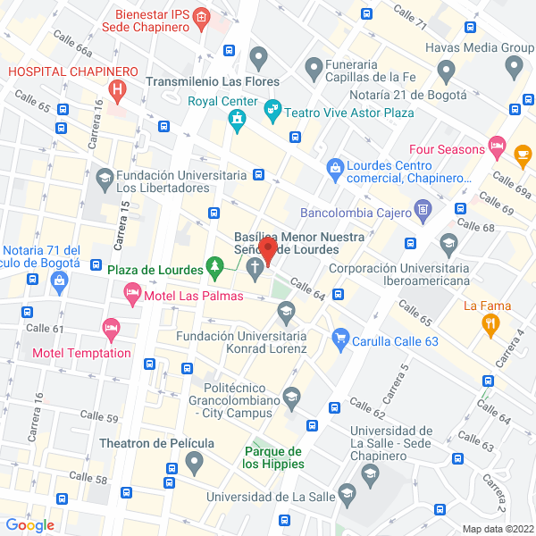 Mapa de Ingetelco Ltda.