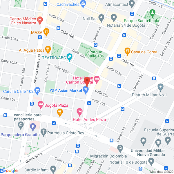 Mapa de Inmobiliaria González
