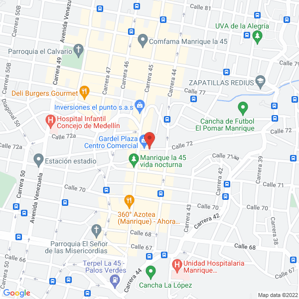Mapa de Inversiones Invertoco S.A.S.