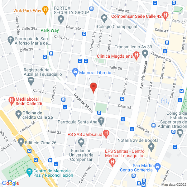 Mapa de Inversiones Yamoro