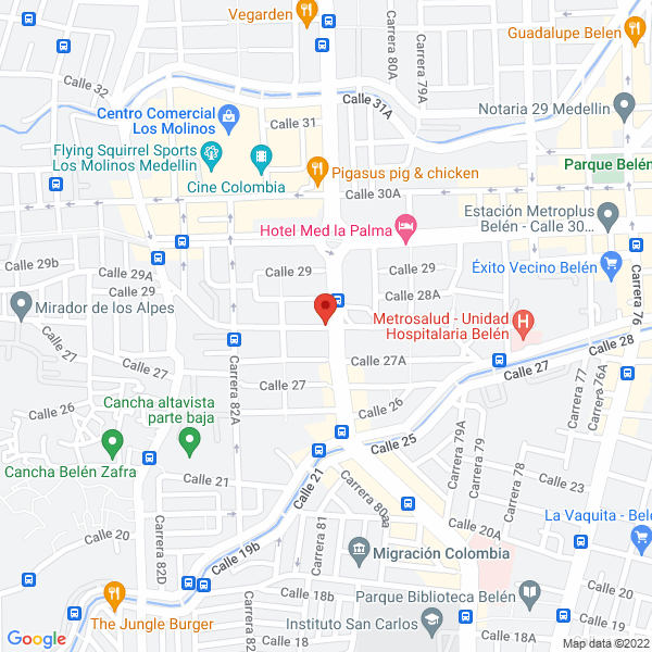 Mapa de Ionika Mujer En Movimiento S.A.S.