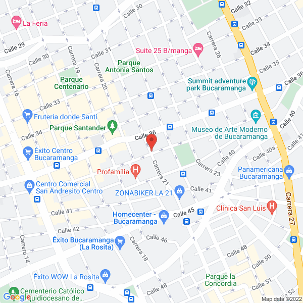 Map of Talleres Monterrey