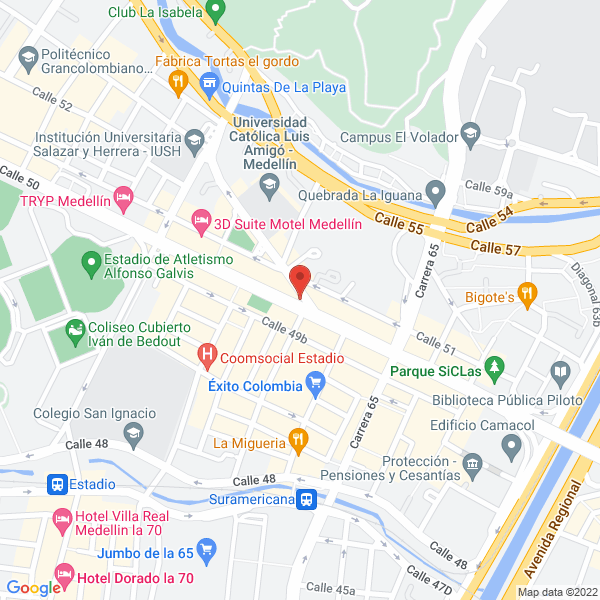 Mapa de Mototech