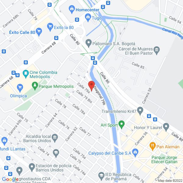 Mapa de Avelec Ingenieria Electrica