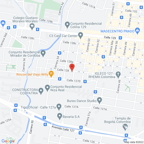 Mapa de Mensajería - Servirrápidos
