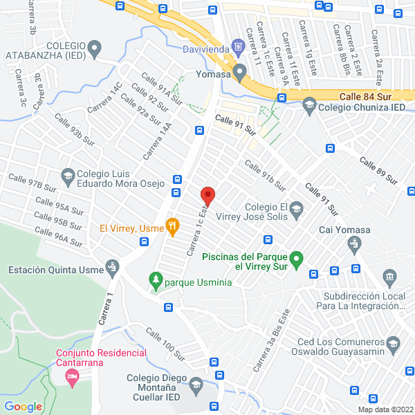 Mapa de Vera Osorio Luis Ernesto