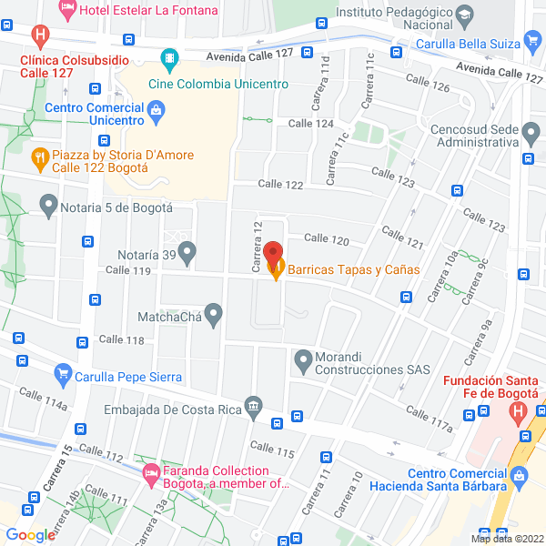 Mapa de Petshop Nubia Garay