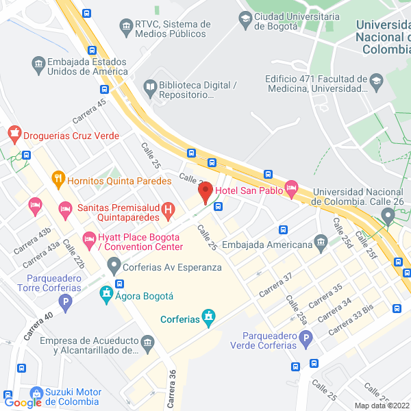 Mapa de Pizzas One Way - Quiero Clientes