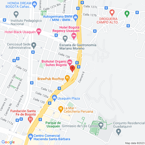 Mapa de Martin Guevara & Abogados Consultores Asociados-Quiero Clientes