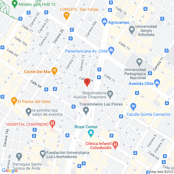 Mapa de World Gourmet