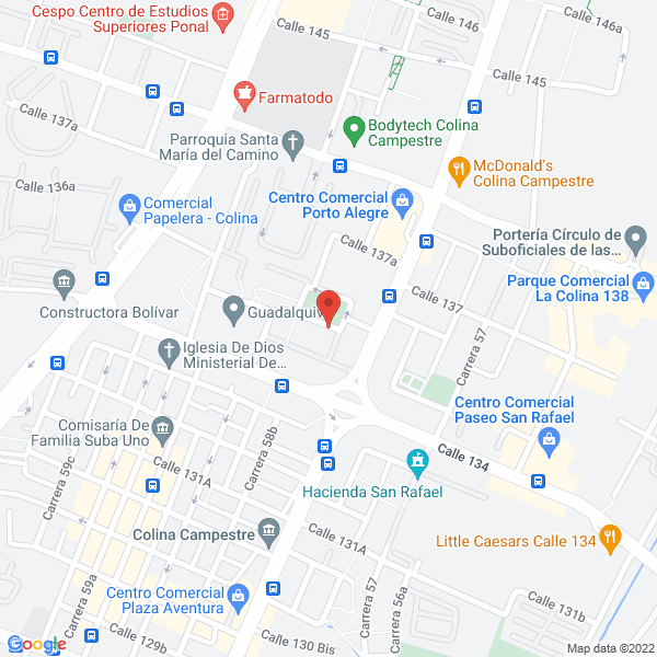 Mapa de Sociedad Educativa Siglo Xxi S.A.S.