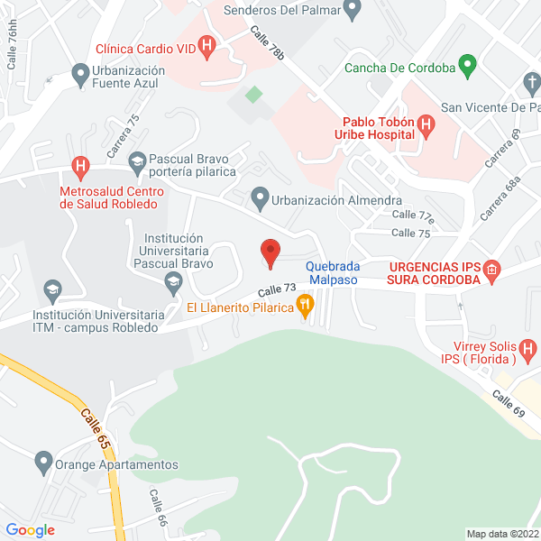 Mapa de Delicafé J.S.