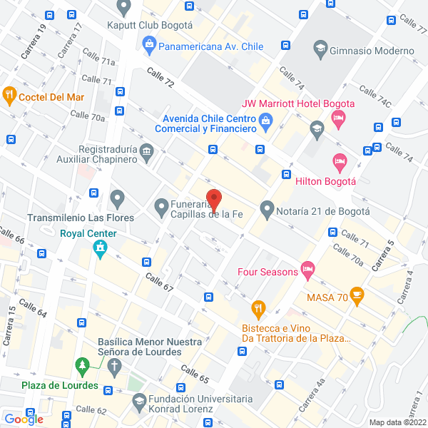 Mapa de B-Secure