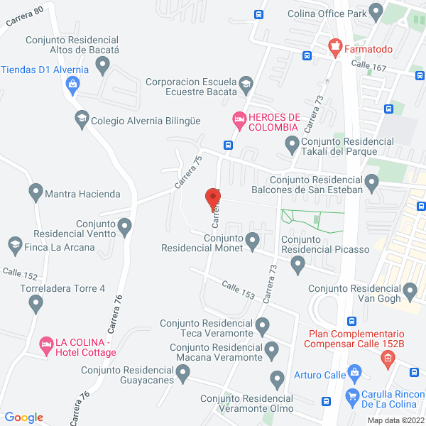 Mapa de Muñoz Ramírez S.A.S.