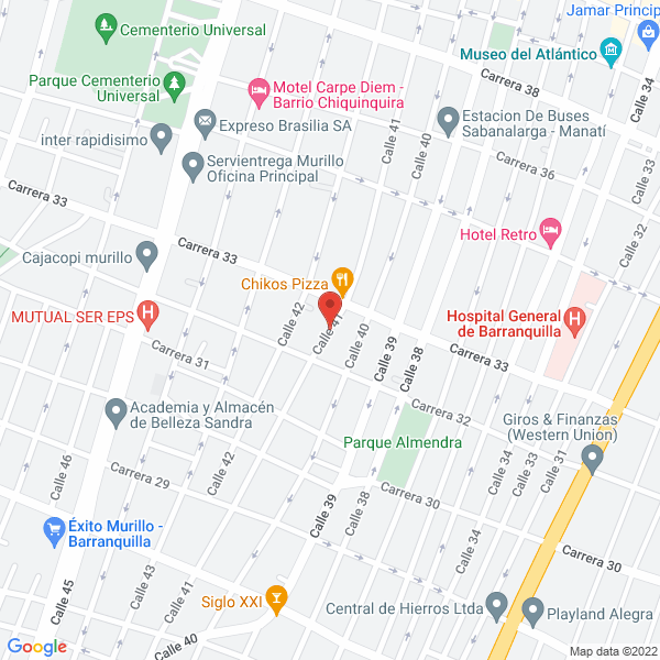 Map of Taller Mi Auto