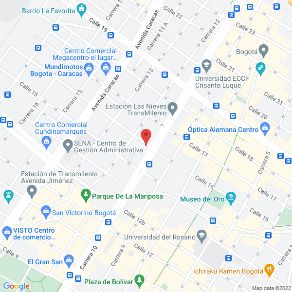 Mapa de Fantas Led