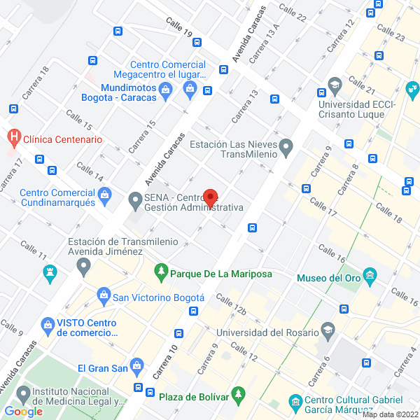 Mapa de Groud Led