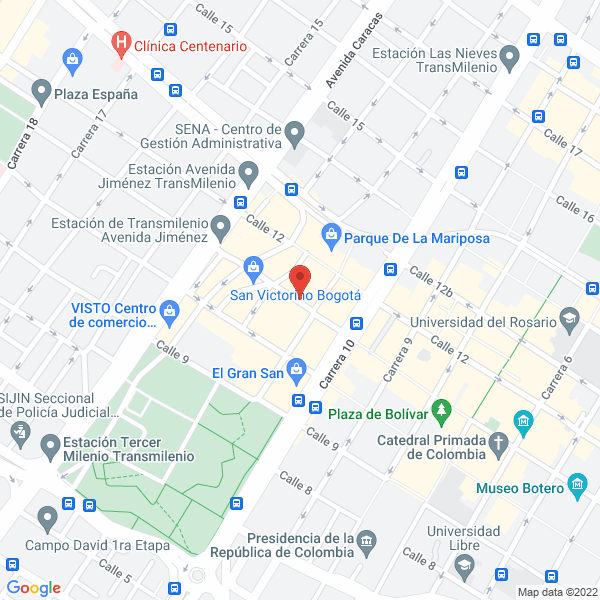 Mapa de Comercializadora Magic Toys