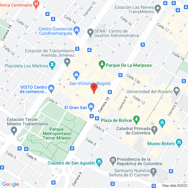 Mapa de Distribuciones Paula Andrea