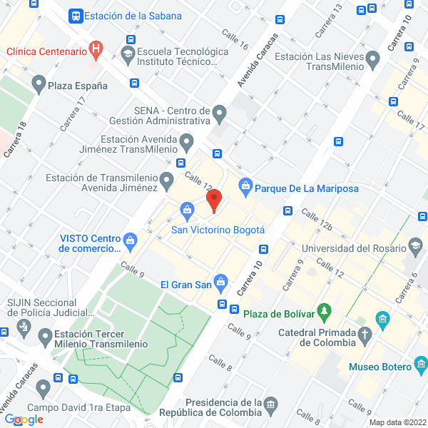 Mapa de Distribudora Estefany