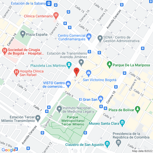 Mapa de Distribuidora Ayd