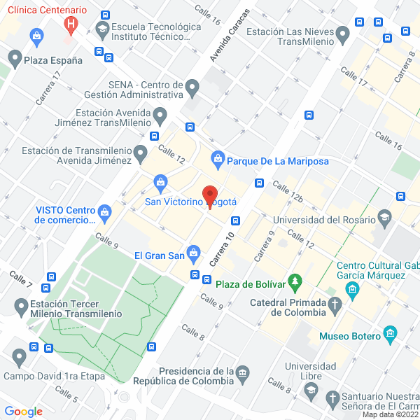 Mapa de Distribuidora Valentina