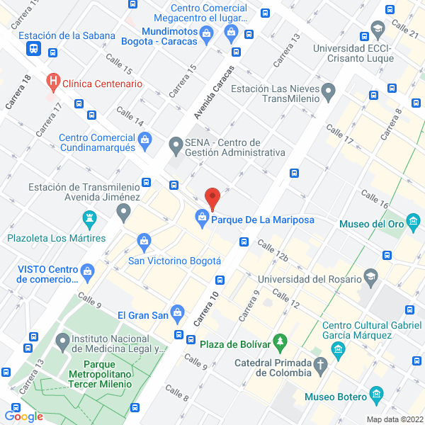 Mapa de Distribuidora Y Piñateria Jacibo