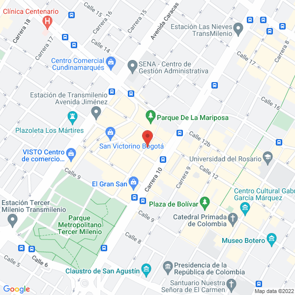 Mapa de Pañaleras Sharon