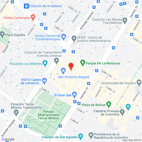 Mapa de Papeleria Cristal