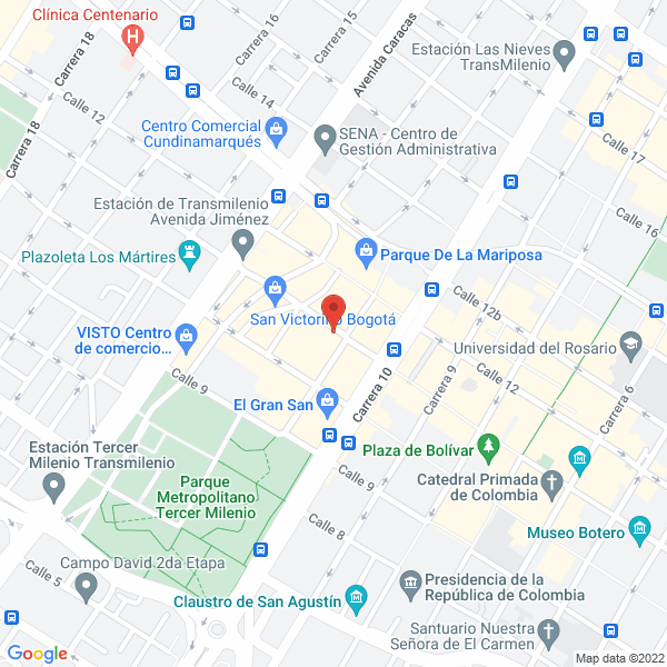 Mapa de Papeleria De Los Niños