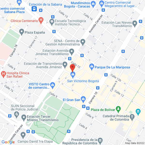 Mapa de Piñatas Gasparín Y Sus Amigos