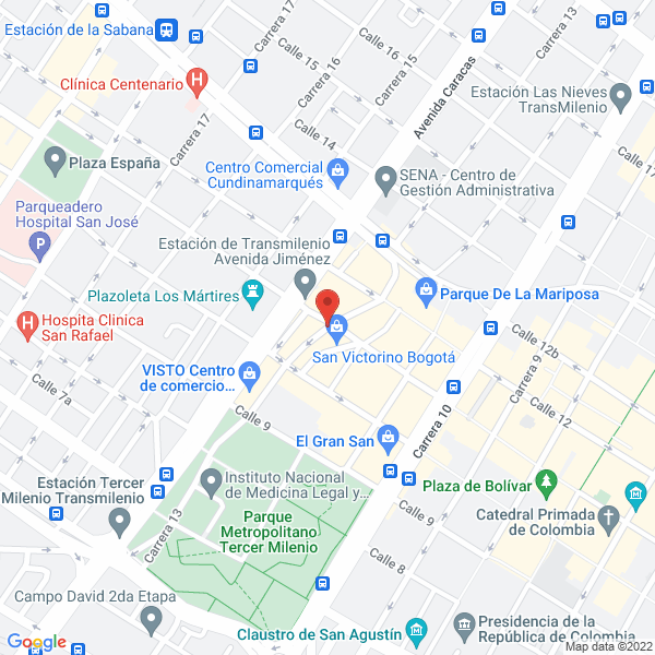 Mapa de Piñateria Shalom