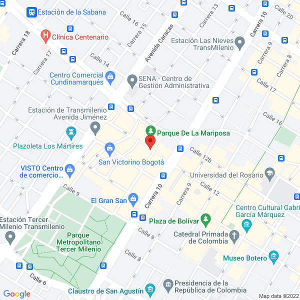 Mapa de Piñateria Y Papeleria De Mafe
