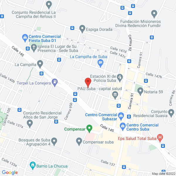 Mapa de A F & M Ltda.